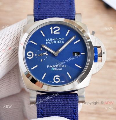 Clone Panerai Luminor Marina Esteel Blu Profondo Watch Pam 01157